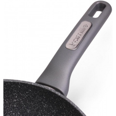Сковородка-сотейник Kamille Granite диаметр 24см с гранитным антипригарным покрытием DP36339 Харків
