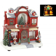 Світлодіодна статуетка Toy store 23.5х14.5 см BonaDi Різнокольоровий DP232292 Чернівці