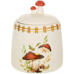 Ємність з кришкою BonaDi Mushroom glade для сипучих продуктів 900 мл Різнокольоровий DP232116 Харків