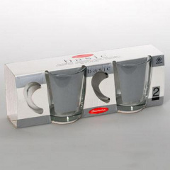 Набір чашок Pasabahce Mugs 55531 350 мл Прозорий 2 шт DP39233 Тернопіль