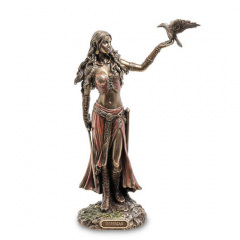 Інтер'єрна статуетка Morrigan богиня королева привидів Veronese 27х8х16 см Коричневий AL229571 Житомир
