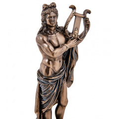 Интерьерная фигурка Apollo покровитель мужской красоты и здоровья Veronese 15,5 см Коричневый AL229278 Киев