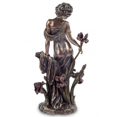 Cтатуэтка коллекционная Дама Alphonse Mucha 13x8,5x26 см Veronese Коричневый AL229039 Житомир