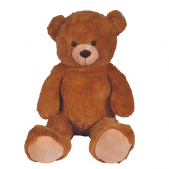 М'яка іграшка Bear Nicotoy 82 см Коричневий OL228554 Покровськ