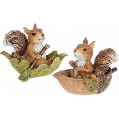 Декоративні фігурки Squirrels 2шт 15х9х11см DP97726 BonaDi Хмільник