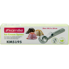 Ложка для мороженного Лакомка с выталкивателем DP186649 Kamille Сумы