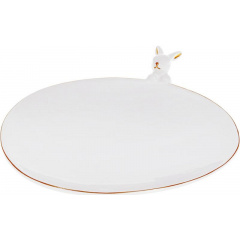 Блюдо диаметр 17см White-Gold Bunny Bona DP118467 Лубни