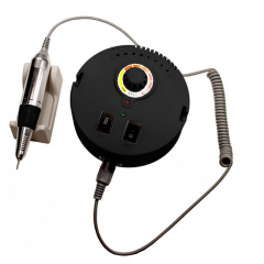 Апарат фрезер SalonHome T-ZS-605-black для манікюру та педикюру круглий 35000 оборотів Чорний Дніпро