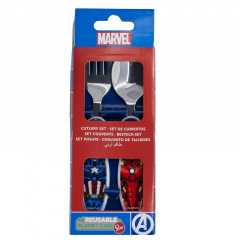 Дитячий набір столових приладів 2 предмети Stor Avengers (74118) Чернігів