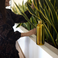 Термопляшка Quokka Sleek Gold 510 мл (57501) Вінниця