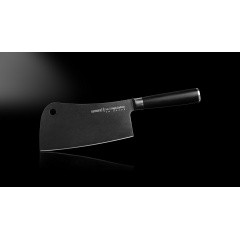 Сокира кухонна для м'яса 180 мм Samura MO-V Stonewash (SM-0040B) Івано-Франківськ