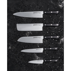 Набор из 5 кухонных ножей Samura Harakiri (SHR-0250B) Кропивницкий