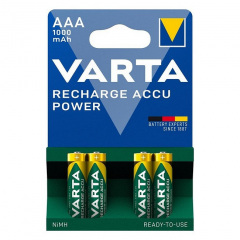 Акумуляторні батарейки AAA VARTA ACCU AAA 1000mAh BLI 4 шт (READY 2 USE) Херсон