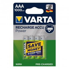 Акумуляторні батарейки AAA VARTA ACCU AAA 1000mAh BLI 4 шт (READY 2 USE) Херсон