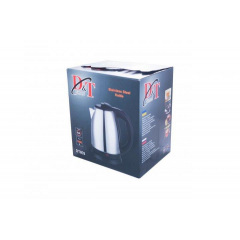 Электрочайник дисковый D&T DT-803 1800W 2 л Silver Хуст