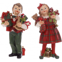 Набор елочных игрушек BonaDi Children's miracle 6х4.5х13 см Разноцветный 6 шт DP232166 Киев
