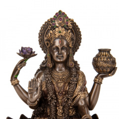 Фігура інтер'єрна Goddess Ganga 20 см Veronese Коричневий AL229944 Мелітополь