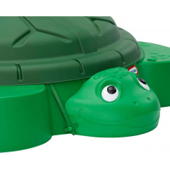 Дитяча пісочниця Велика Черепаха з кришкою розбірна Little Tikes Зелений IG229406 Мелітополь