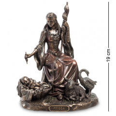 Cтатуетка колекційна Богиня кохання та шлюбу Frigg Veronese 19х12х16 см Коричневий AL229028 Луцьк