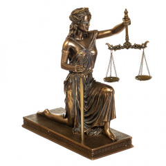 Декоративна фігурка 26х9х20 см Goddess of Justice Themis Veronese Дніпро