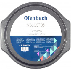 Форма для выпечки круглая Ofenbach 35х33.5х2.5 см с антипригарным покрытием DP97196 Ізюм