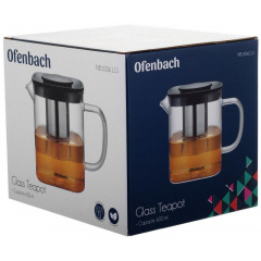 Заварочный чайник со съемным ситечком Geo 600мл DP218678 Ofenbach Киев