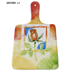 Подставка под горячее Дощечка цветная МИКС 24х15 см ceramic Bona DP41617 Київ