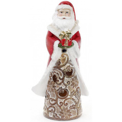 Статуетка Santa з подарунком 25.5 см з LED-підсвічуванням Bona DP42599 Васильків