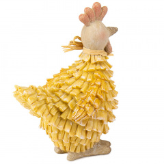 Фигурка интерьерная Yellow hen 17 см Lefard AL117974 Лубны