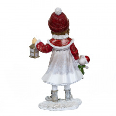 Фигурка декоративная Girl and bear Lefard AL98488 Киев