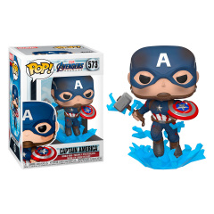 Игровая фигурка Funko Капитан Америка с мьёльниром 96 мм Разноцветный DD654927 Полтава