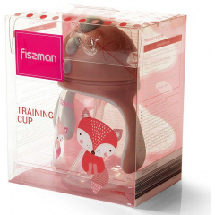 Бутылка детская Baby Хитрая Лисичка 260 мл с ручками Fissman DP43981 Токмак