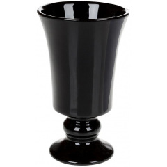 Ваза ceramic Кубок 20.2см, чорна Bona DP67942 Бердичів