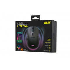 Миша ігрова з підсвіткою 2E Gaming HyperDrive Lite WL RGB Чорний Чернівці