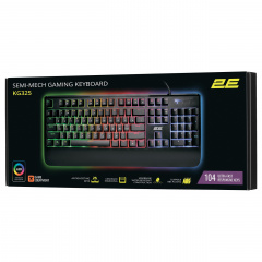 Ігрова клавіатура провідна 2E Gaming KG325 LED USB Ukr Чорний Ужгород