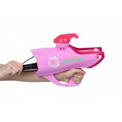 Бластер для девочек Same Toy снежки и шары 2в1 Pink iz15604 Киев