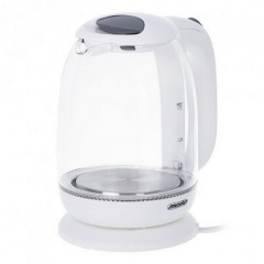 Чайник електричний скляний 1.7 л Mesko MS 1302w White Львів