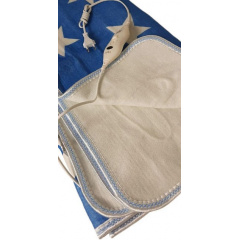Простирадло з електропідігрівом Electric Blanket 7421 150х160 см Синє з білим Луцьк