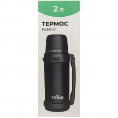 Термос для чаю Tribe Family line T-DG-0001 2 л чорний Хмельницький