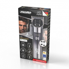 Акумуляторна машинка для стрижки волосся з дисплеєм Mesko MS 2842 Київ