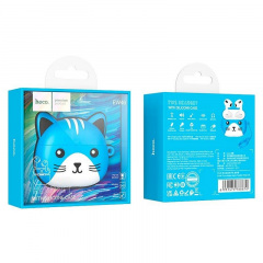Дитячі бездротові навушники Bluetooth HOCO Cat EW46 в кейсі Blue Балаклія