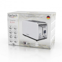 Тостер с дисплеем Gerlach GL 3221w White Львов