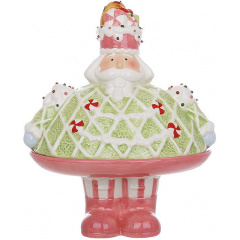 Ємність з кришкою BonaDi Marshmallow soldier для сладкого 21х17х26 см Різнокольоровий DP232115 Одеса
