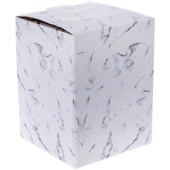 Фарфоровая емкость Esmalte de Mármol blanco 1 л BonaDi Белый DP186129 Мукачево