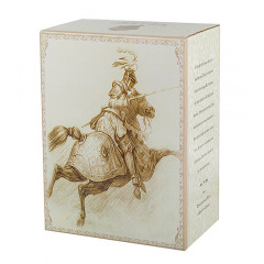 Настольная мини фигурка Воин на коне 9.5 см Veronese Серебристый AL229099 Кропивницкий
