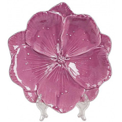 Сервировочные блюда 3 штуки Purple Flower 18.6х18х3 см DP219183 BonaDi Полтава