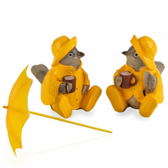 Набор декоративных статуэток Birds under an umbrella 15х10х6 см Lefard AL219023 Бровары