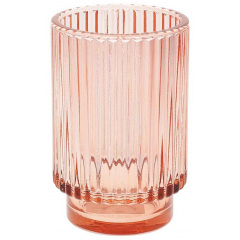 Декоративный подсвечник Bona Pink lines 9х13см DP115521 Чернівці