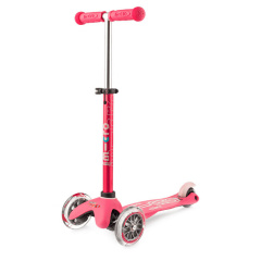 Самокат детский Deluxe pink до 50 кг 3-х колесный Micro DD655652 Вишневе
