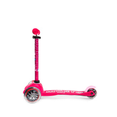 Самокат детский Deluxe pink до 50 кг 3-х колесный Micro DD655652 Вишневе